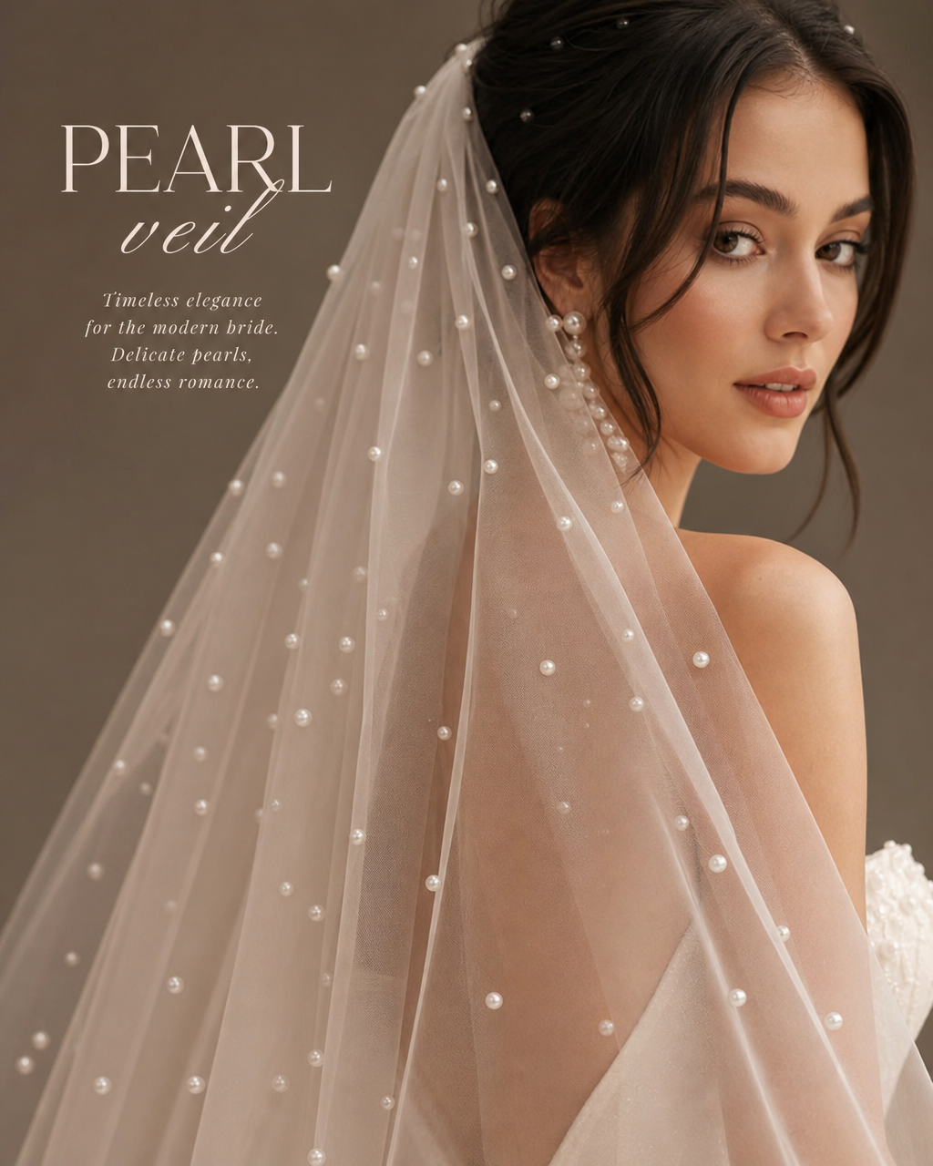 Pearl Wedding Veils: Why They Are the Biggest Bridal Trend Right Now
